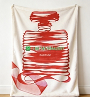 Chanel Throw Blankets